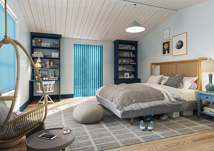 Trinity (FR Blackout), Kingfisher - Vertical Blind - Image 7